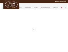 Tablet Screenshot of hotellascarretas.com